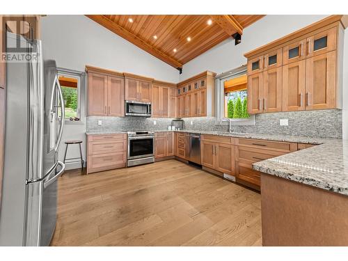 2921 Arawana Road, Naramata, BC - Indoor Photo Showing Kitchen With Upgraded Kitchen