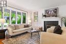 43 Clearside Place, Toronto (Markland Wood), ON  - Indoor Photo Showing Living Room With Fireplace 