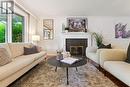 43 Clearside Place, Toronto (Markland Wood), ON  - Indoor Photo Showing Living Room With Fireplace 