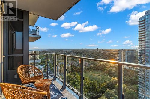 3504 - 2220 Lake Shore Boulevard W, Toronto (Mimico), ON - Outdoor With Balcony With View With Exterior