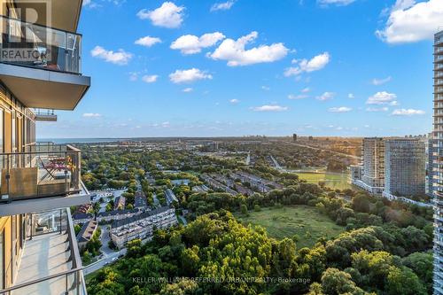 3504 - 2220 Lake Shore Boulevard W, Toronto (Mimico), ON - Outdoor With Balcony With View