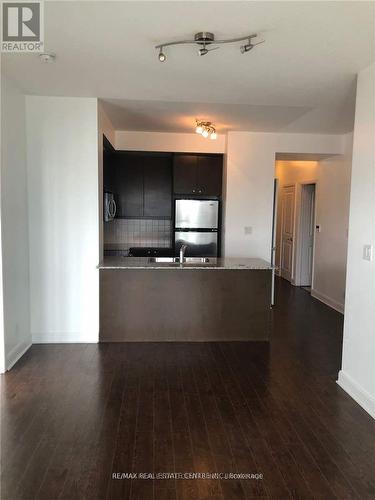 1705 - 50 Absolute Avenue, Mississauga, ON - Indoor Photo Showing Kitchen With Double Sink