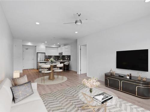 305-1311 Lakepoint Way, Langford, BC - Indoor Photo Showing Living Room