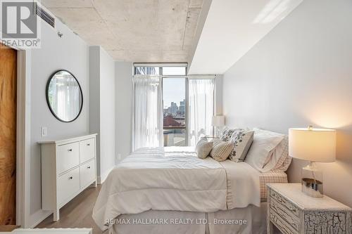 401 - 90 Trinity Street, Toronto (Moss Park), ON - Indoor Photo Showing Bedroom