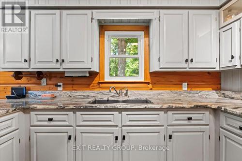 34 River Heights Road, Marmora And Lake, ON - Indoor Photo Showing Kitchen With Double Sink