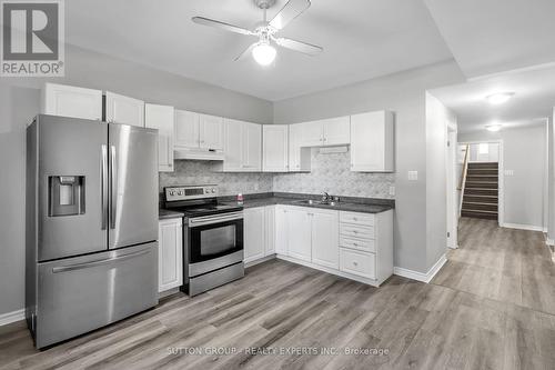 170 Martinet Avenue, London, ON - Indoor Photo Showing Kitchen With Stainless Steel Kitchen With Double Sink