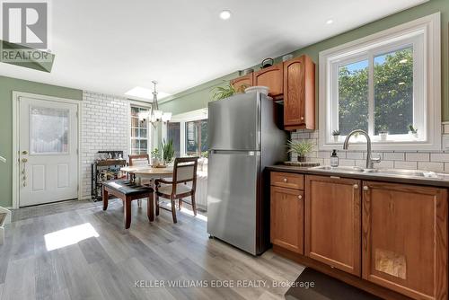 2588 King Street E, Hamilton (Greenford), ON - Indoor Photo Showing Kitchen With Double Sink