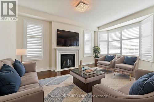 31 Cranbrook Crescent, Vaughan (Kleinburg), ON - Indoor Photo Showing Living Room With Fireplace