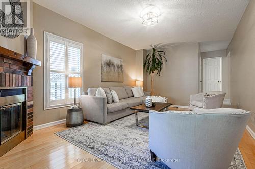 3175 Thorncrest Drive, Mississauga, ON - Indoor Photo Showing Living Room With Fireplace