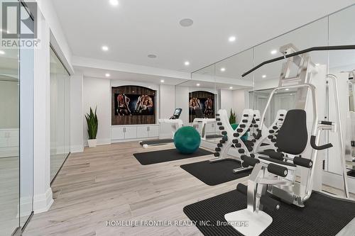 70 Langstaff Road, Richmond Hill, ON - Indoor Photo Showing Gym Room