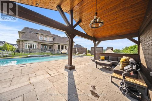 21 Stallions Court, Vaughan, ON - Outdoor With In Ground Pool With Deck Patio Veranda With Exterior