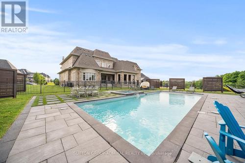 21 Stallions Court, Vaughan, ON - Outdoor With In Ground Pool With Deck Patio Veranda