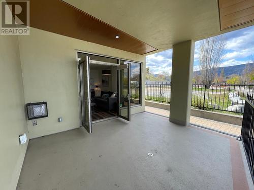 250 Marina Way Unit# 101, Penticton, BC - Outdoor With Deck Patio Veranda With Exterior