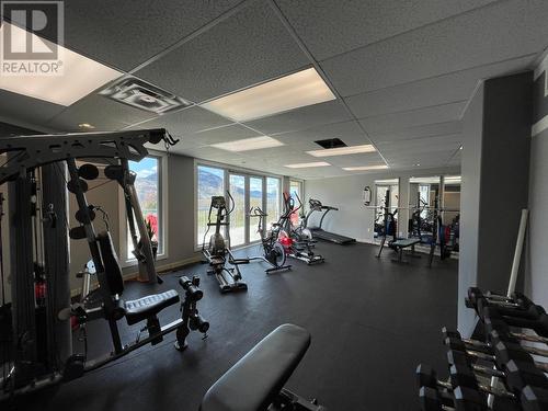 250 Marina Way Unit# 101, Penticton, BC - Indoor Photo Showing Gym Room