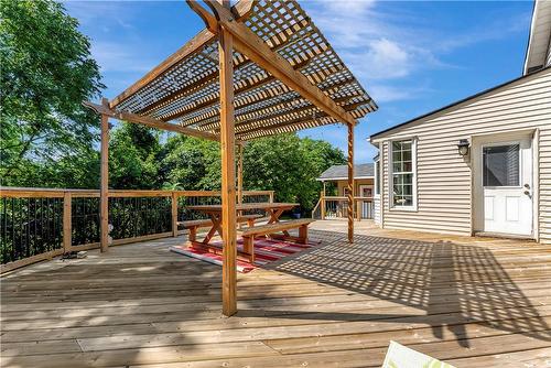 2588 King Street E, Hamilton, ON - Outdoor With Deck Patio Veranda With Exterior