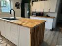 213 Granatier Avenue, Lestock, SK  - Indoor Photo Showing Kitchen With Double Sink 