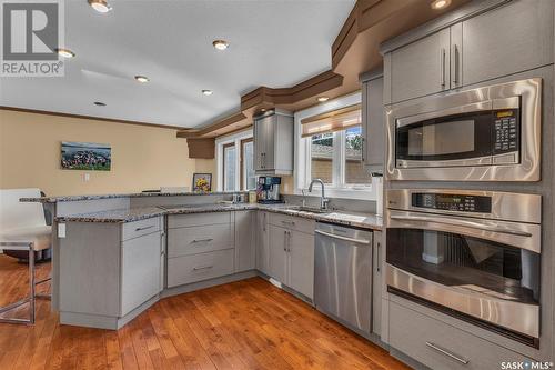 10503 Bennett Crescent, North Battleford, SK - Indoor Photo Showing Kitchen With Upgraded Kitchen