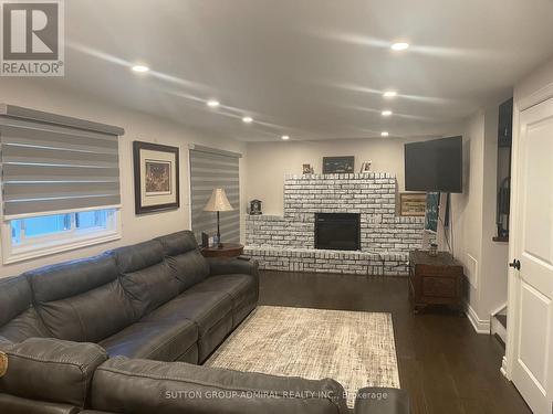 315 Nelson Street, Barrie, ON - Indoor Photo Showing Living Room With Fireplace