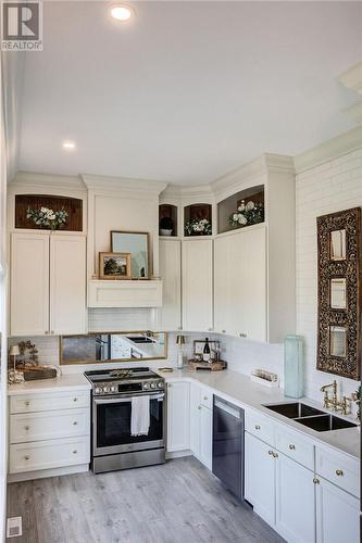 70 Hazelton Drive, Sudbury, ON - Indoor Photo Showing Kitchen With Double Sink