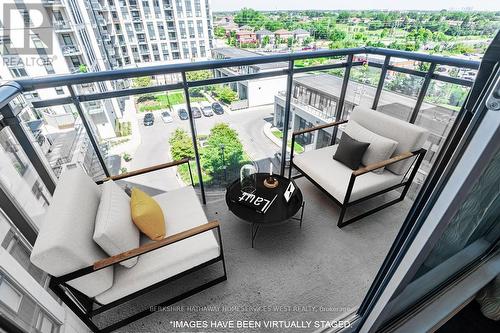 607 - 24 Woodstream Boulevard N, Vaughan (Vaughan Grove), ON - Outdoor With Balcony With Exterior