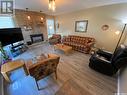 153 Logan Crescent W, Yorkton, SK  - Indoor Photo Showing Living Room With Fireplace 