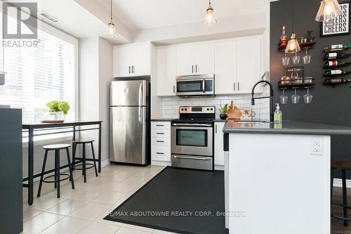 1 - 5030 Corporate Drive, Burlington (Uptown), ON - Indoor Photo Showing Kitchen With Stainless Steel Kitchen