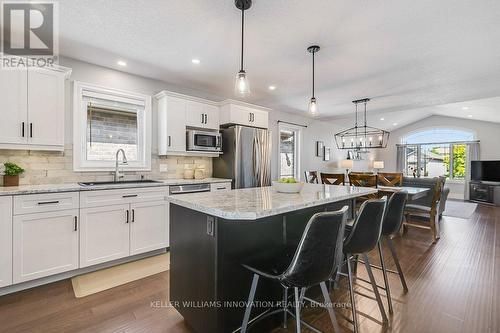 240 Krotz Street W, North Perth, ON - Indoor Photo Showing Kitchen With Upgraded Kitchen