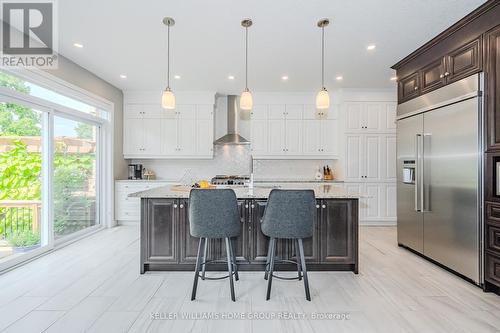 103 Ambrous Crescent, Guelph (Village), ON - Indoor Photo Showing Kitchen With Stainless Steel Kitchen With Upgraded Kitchen