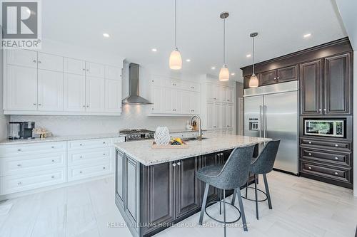 103 Ambrous Crescent, Guelph (Village), ON - Indoor Photo Showing Kitchen With Stainless Steel Kitchen With Upgraded Kitchen