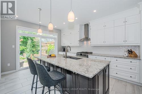 103 Ambrous Crescent, Guelph (Village), ON - Indoor Photo Showing Kitchen With Double Sink With Upgraded Kitchen