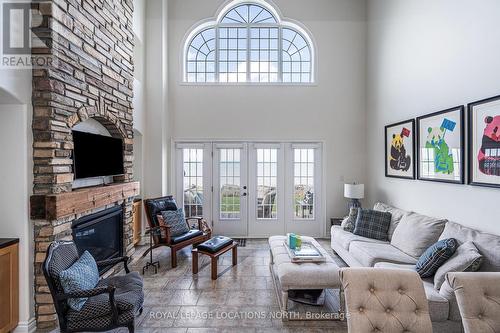 9 - 209707 Highway 26, Blue Mountains, ON - Indoor Photo Showing Living Room With Fireplace