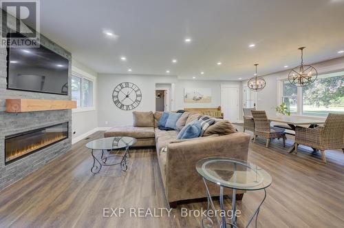 56 Main Street E, Mapleton, ON - Indoor Photo Showing Living Room With Fireplace