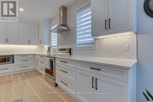 4103 Campbell Street N, London, ON - Indoor Photo Showing Kitchen With Upgraded Kitchen