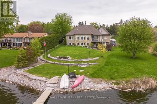 24 Gilson Point Place, Kawartha Lakes (Little Britain), ON - Outdoor With Body Of Water With Deck Patio Veranda