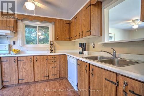 165 Pitt'S Cove Road, Kawartha Lakes (Dunsford), ON - Indoor Photo Showing Kitchen With Double Sink