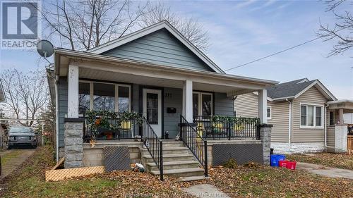 377 John B Avenue, Windsor, ON - Outdoor With Deck Patio Veranda With Facade