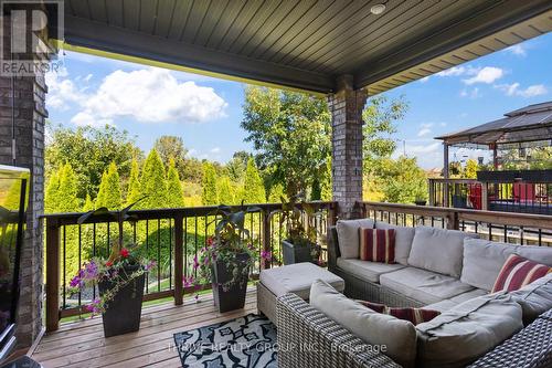 Enjoy this View from you Covered Deck - 1423 Howlett Circle, London, ON - Outdoor With Deck Patio Veranda With Exterior