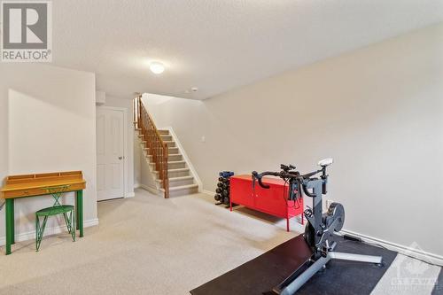 1833 Arrowgrass Way, Ottawa, ON - Indoor Photo Showing Gym Room