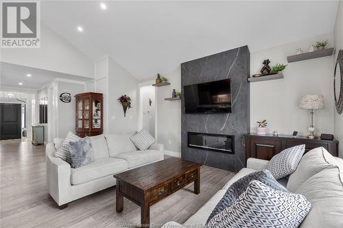 382 Matese Road, Lakeshore, ON - Indoor Photo Showing Living Room With Fireplace