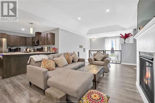 11502 Palmetto Street, Windsor, ON - Indoor Photo Showing Living Room With Fireplace