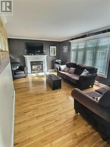 66 Michener Avenue, Mount Pearl, NL - Indoor Photo Showing Living Room With Fireplace