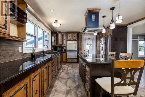 151 Theriault Street, Grand-Sault/Grand Falls, NB - Indoor Photo Showing Kitchen With Double Sink