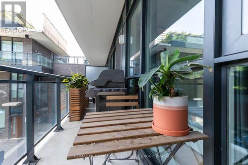 202 - 1190 Dundas Street E, Toronto (South Riverdale), ON - Outdoor With Balcony With Exterior