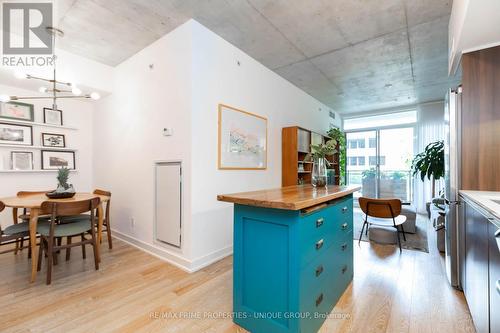 202 - 1190 Dundas Street E, Toronto (South Riverdale), ON - Indoor Photo Showing Dining Room