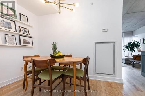 202 - 1190 Dundas Street E, Toronto (South Riverdale), ON - Indoor Photo Showing Dining Room