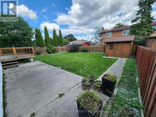 15 Maitland Street, Brampton (Central Park), ON - Outdoor With Backyard