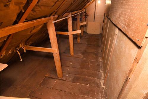 Attic - 122 Haddon Avenue S, Hamilton, ON - Indoor Photo Showing Other Room