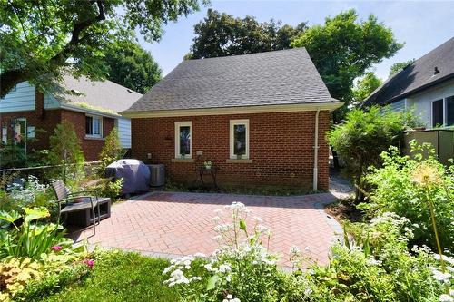 Back patio - 122 Haddon Avenue S, Hamilton, ON - Outdoor With Exterior