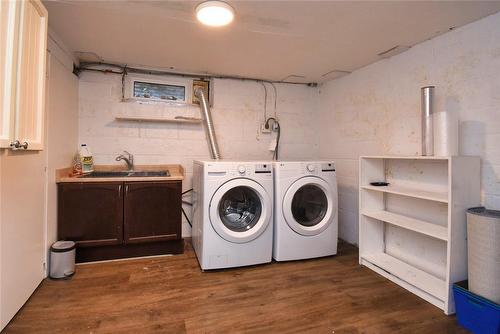 Laundry - 122 Haddon Avenue S, Hamilton, ON - Indoor Photo Showing Laundry Room