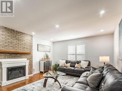 184 Richvale Drive S, Brampton (Heart Lake East), ON - Indoor Photo Showing Living Room With Fireplace